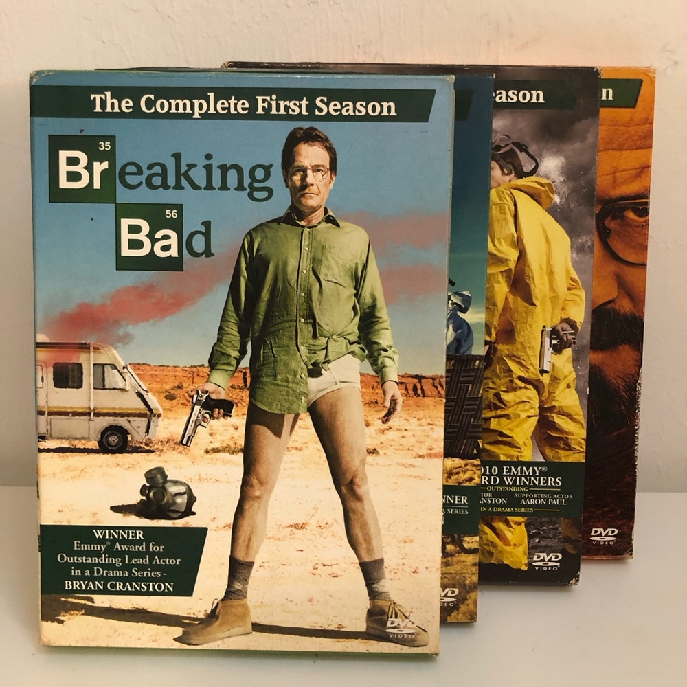 Breaking Bad DVD set - Seasons 1-4